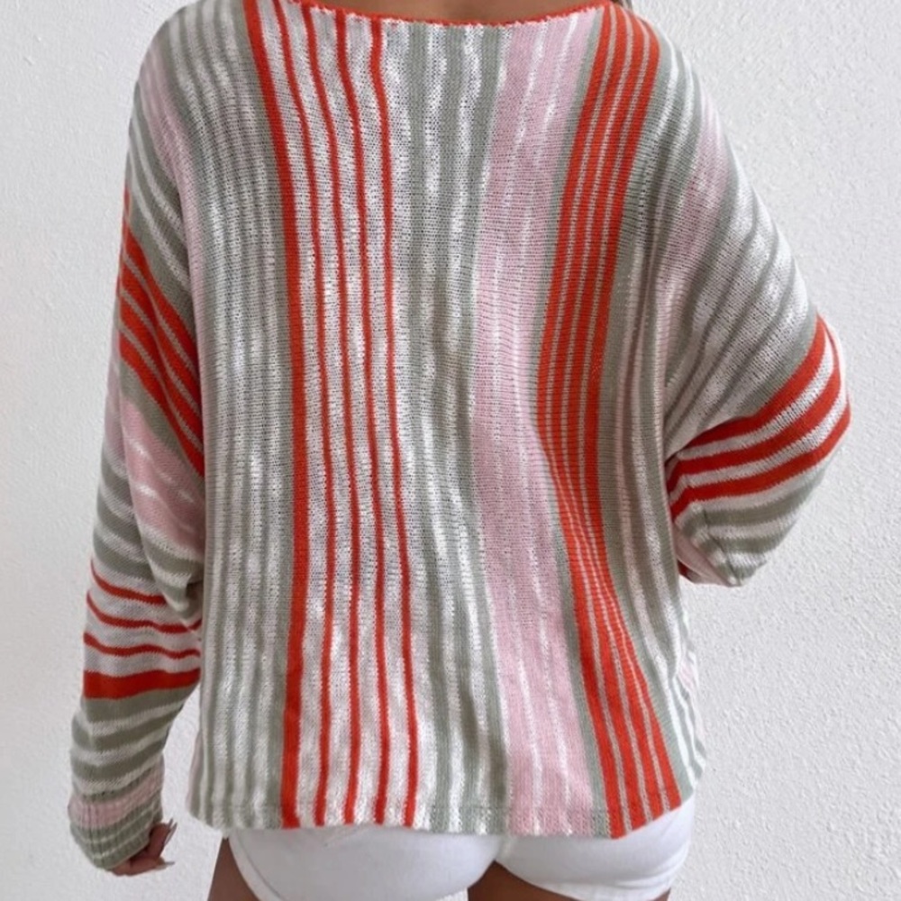 ADALYNN ROSE Striped Sweater - Picture 3 of 3